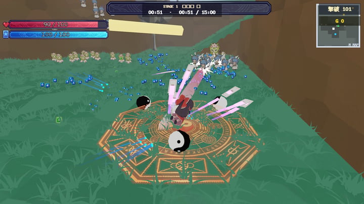 幻想郷大激突 : Touhou Impact Demo 游戏截图 1