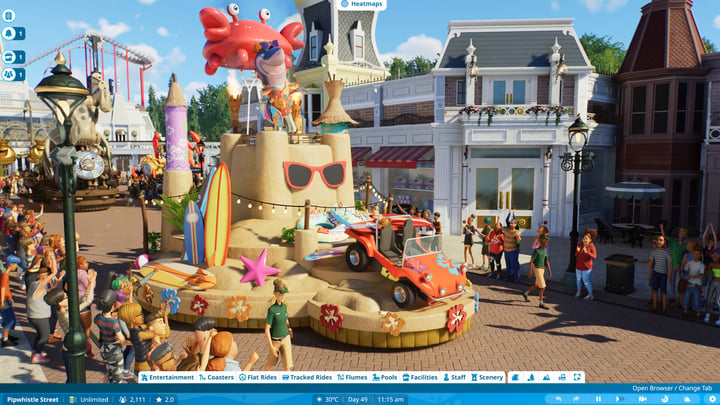 Planet Coaster 2: Parades Pack 游戏截图 3