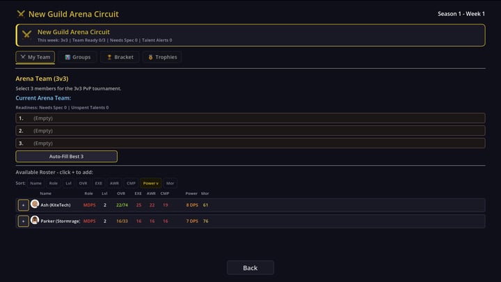 Mythic Manager 游戏截图 3