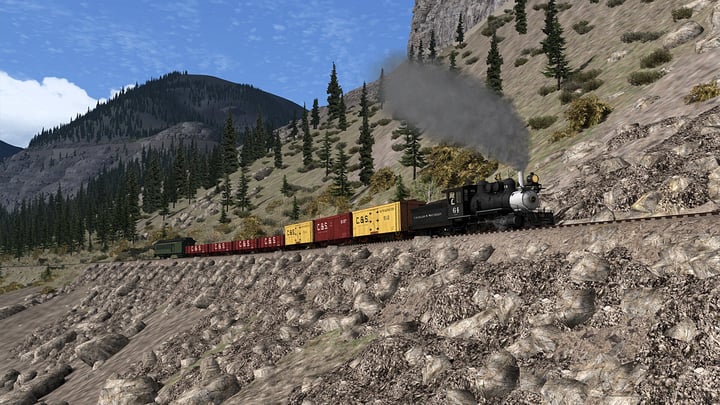 Train Simulator: Colorado & Southern Alpine Tunnel: St. Elmo - Pitkin  游戏截图 3