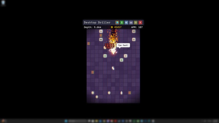 Desktop Driller 游戏截图 1