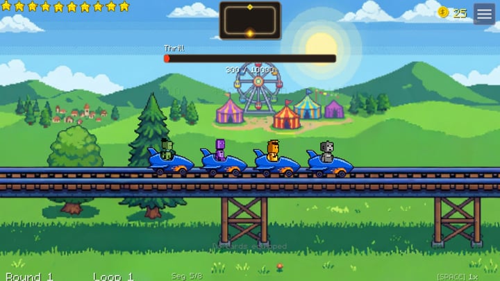 Roller Coaster Looper 游戏截图 1