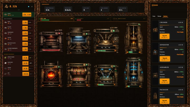 Scrap Yard Idle 游戏截图 1