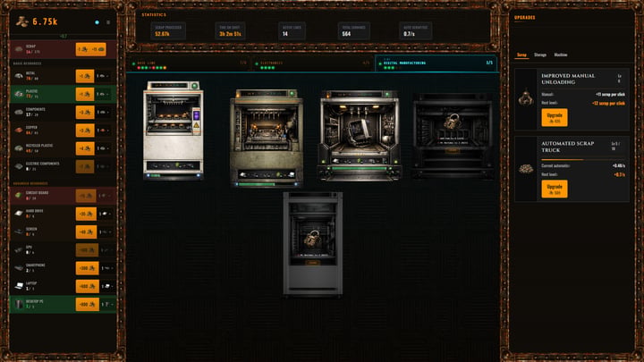 Scrap Yard Idle 游戏截图 3