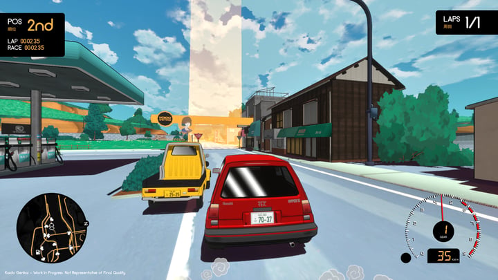 Kaido Genkai: An Anime Racing RPG Demo 游戏截图 2