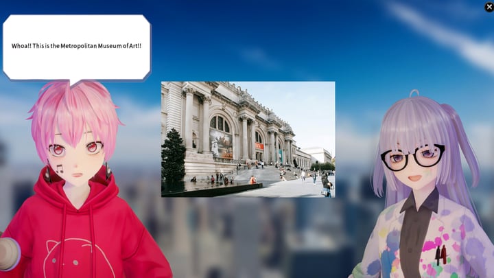 Two Voices: A Journey Through the MET with Rin and Mio 游戏截图 3