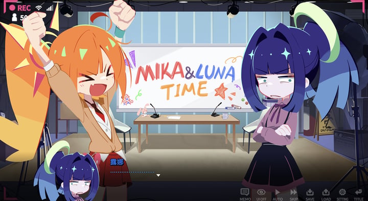 非常规放送部 Mika & Luna 游戏截图 4