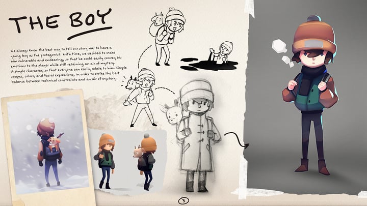 Deer & Boy - The Art of Deer & Boy 游戏截图 1