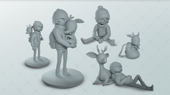 Deer & Boy - The Art of Deer & Boy 游戏截图 2