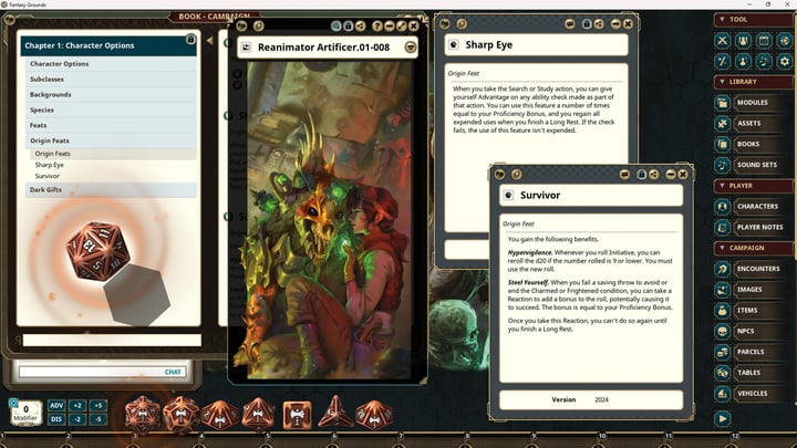 Fantasy Grounds - Dungeons & Dragons Ravenloft The Horrors Within 游戏截图 2