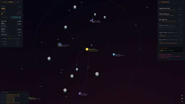 Desk Space: Idle Spacefleet clicker 游戏截图 1