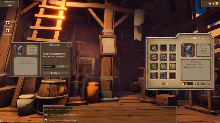 Trader's Life: Medieval Shop Demo 游戏截图 4
