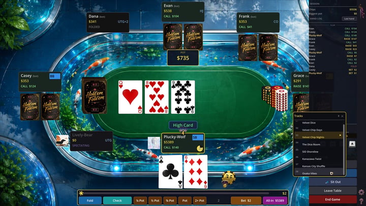 Hold'em Fold'em Poker 游戏截图 4