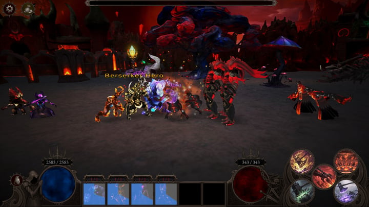 Knight Legion: Rpg Strategy 游戏截图 1