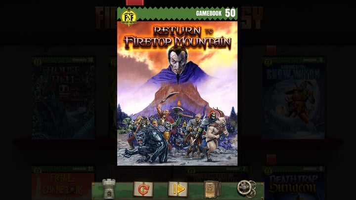 Return to Firetop Mountain (Fighting Fantasy Classics) 游戏截图 1