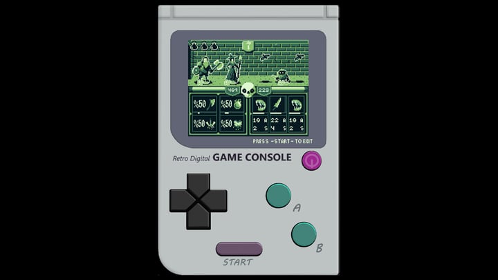 Ultra Dungeon, Retro Game Virtual Console 游戏截图 1