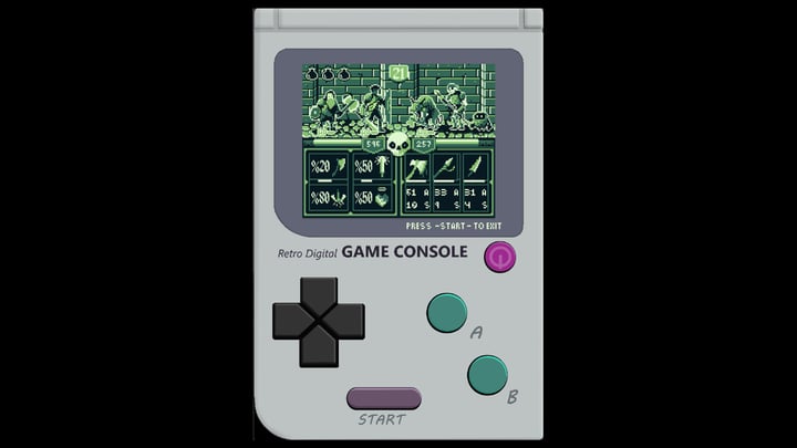 Ultra Dungeon, Retro Game Virtual Console 游戏截图 2