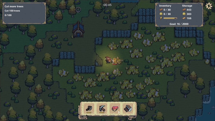 The Lumberjack's Routine 游戏截图 4
