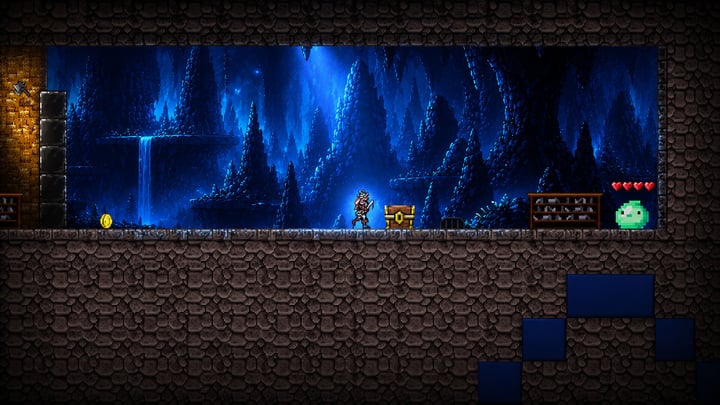 PixelBoss: Shattered Depths 游戏截图 1