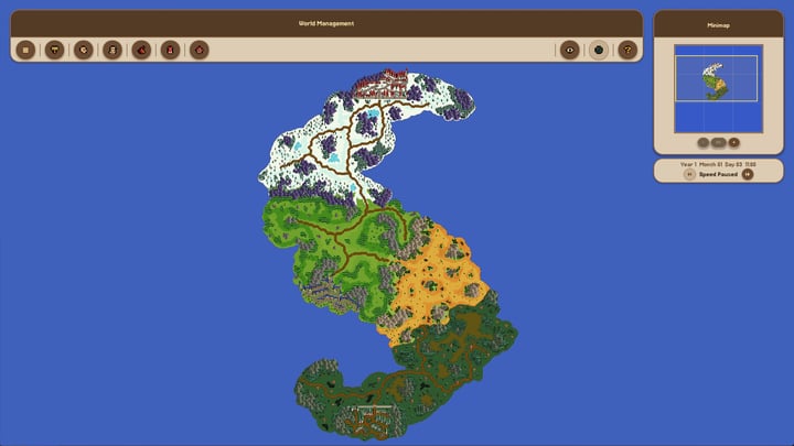 Fantasy World Manager Demo 游戏截图 1