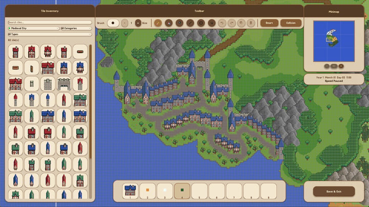 Fantasy World Manager Demo 游戏截图 2