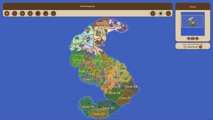 Fantasy World Manager Demo 游戏截图 3