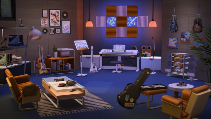 The Sims™ 4 音乐天地套件包 + 200 模拉币 游戏截图 2