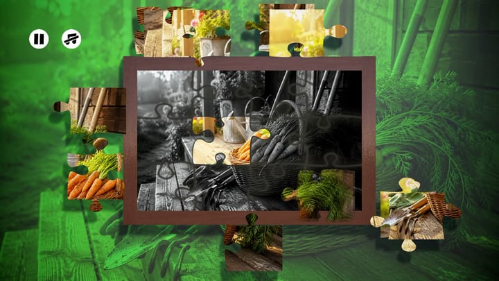 Puzzles: Vegetables 游戏截图 3