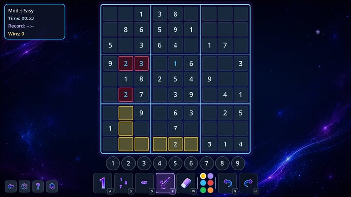 Sudoku Infinity 游戏截图 2