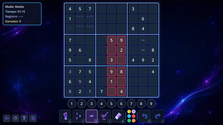 Sudoku Infinity 游戏截图 4