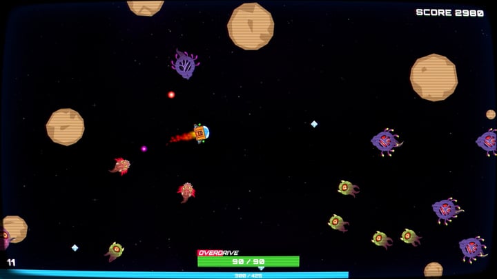 Cosmic Flesh: Overdrive Demo 游戏截图 1