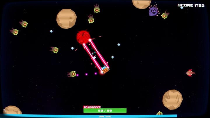 Cosmic Flesh: Overdrive Demo 游戏截图 2