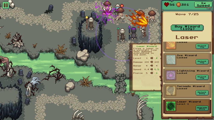 Skelemancer TD 游戏截图 4