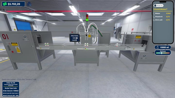 Drink Factory Simulator - Prologue 游戏截图 1