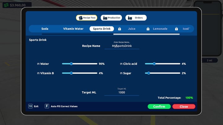 Drink Factory Simulator - Prologue 游戏截图 2
