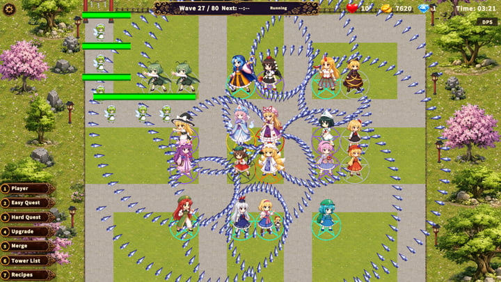 东方防卫传 ～ AI Test in Touhou ～ 游戏截图 1