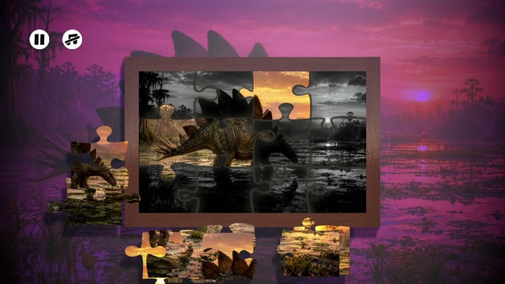 Puzzles Dino 游戏截图 1