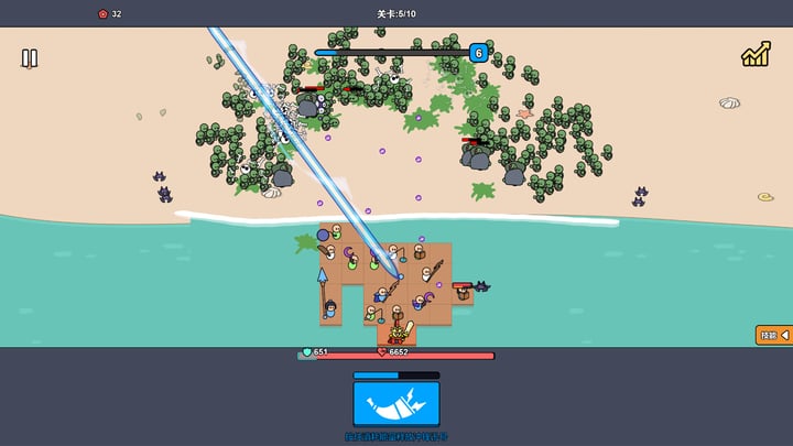 沙滩防线：僵尸来袭 游戏截图 4