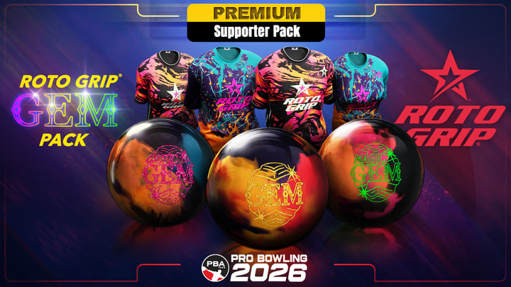 PBA Pro Bowling 2026: Roto Grip Gem Collection 游戏截图 1