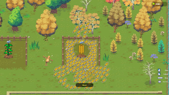 Farming & Supermarket: Clicker Demo 游戏截图 1