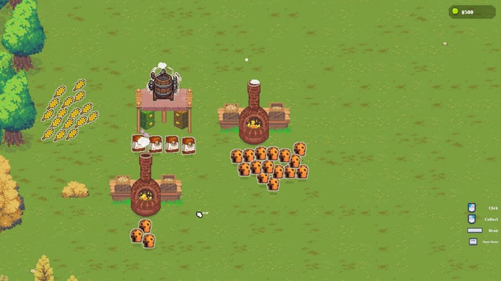 Farming & Supermarket: Clicker Demo 游戏截图 4