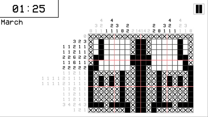 Picto-Cross: 1 Nonogram per month & more 游戏截图 2