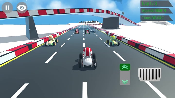 Mini Speedy Racers 游戏截图 1