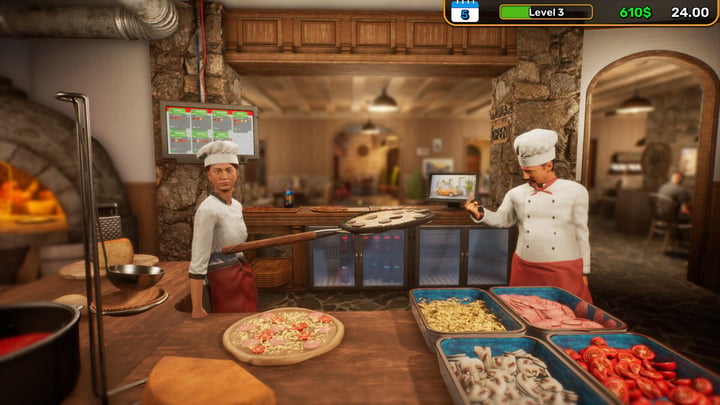 Pizza House Simulator🍕 Demo 游戏截图 1