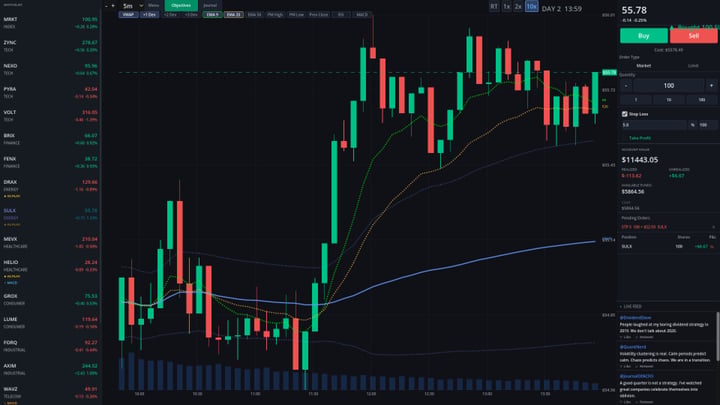 Day Trade Coach 游戏截图 1