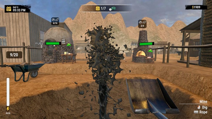 Wild West Miner Simulator: First Gun 游戏截图 1