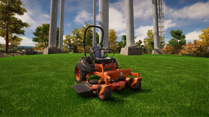 Lawn Mowing Simulator 2 Demo 游戏截图 2