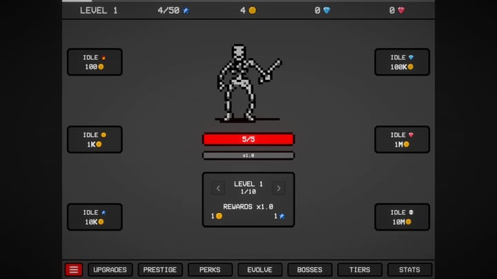 Retro Clicker 游戏截图 1