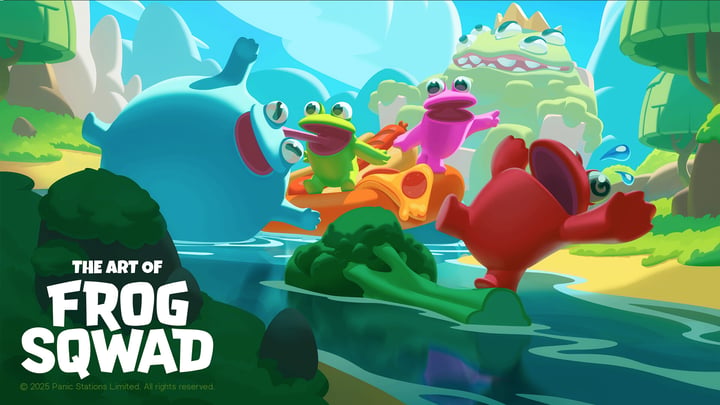 Frog Sqwad 🐸 Artbook 游戏截图 1