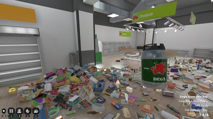 Supermarket Chaos 游戏截图 2